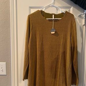 Mustard yellow pinkblush maternity dress!